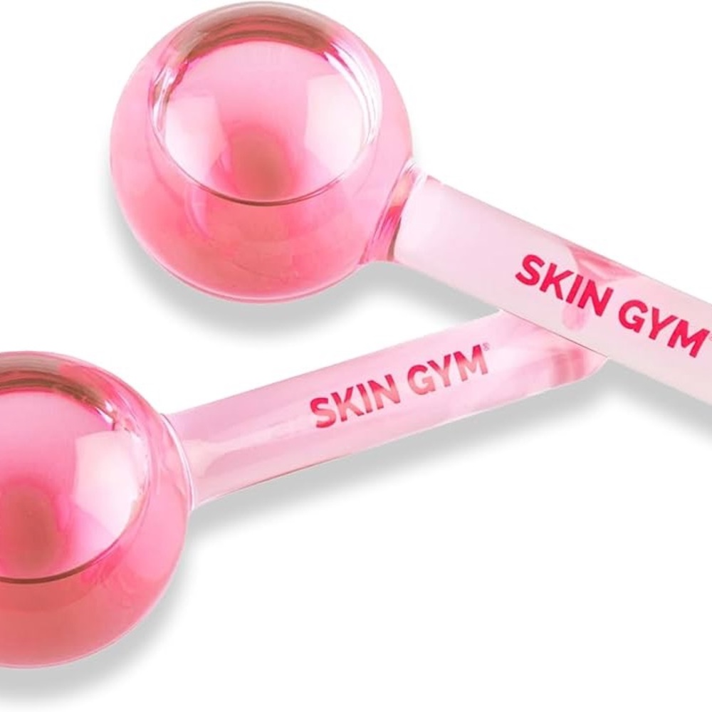 Pink Skin Gym Cryocicles Facial Ice Globes (facial tool) NIB